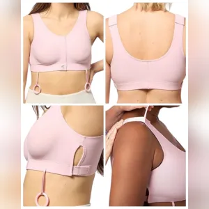 Two (NWOT &amp; Like New) Masthead Elizabeth Pink Mastectomy Surgical Bras 042M M