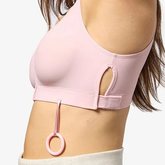 Two (NWOT &amp; Like New) Masthead Elizabeth Pink Mastectomy Surgical Bras 042M M