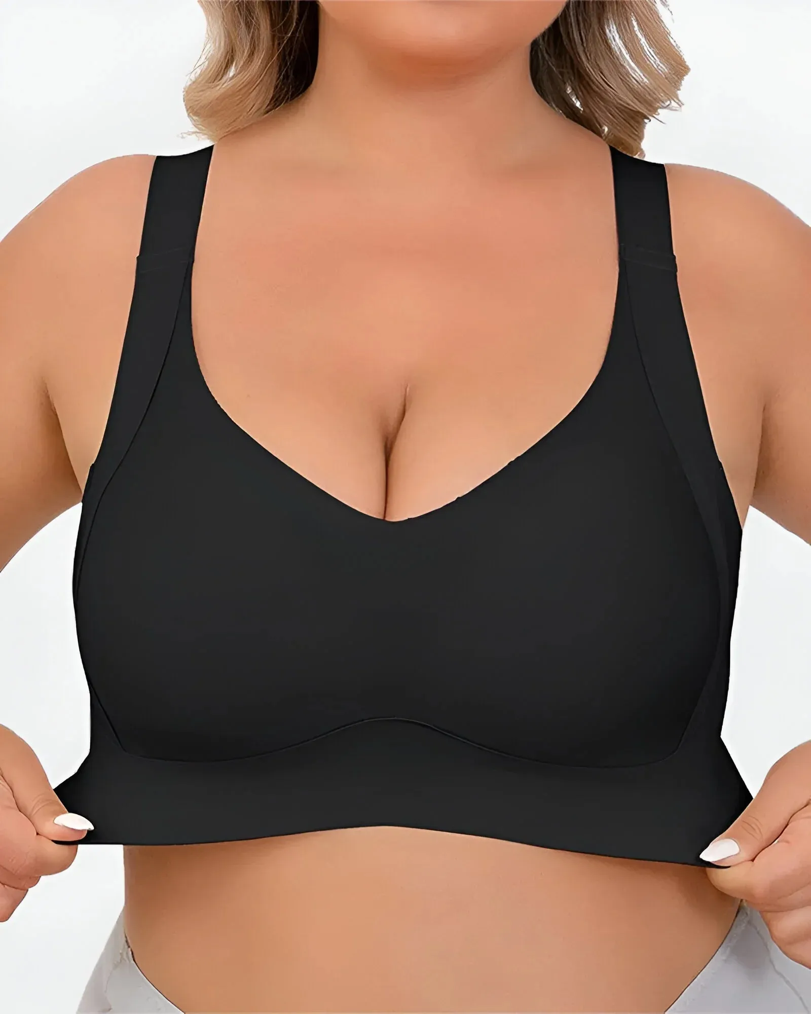 Ultimate Comfort Adjustable Wireless Bra™ with W Shaped Support