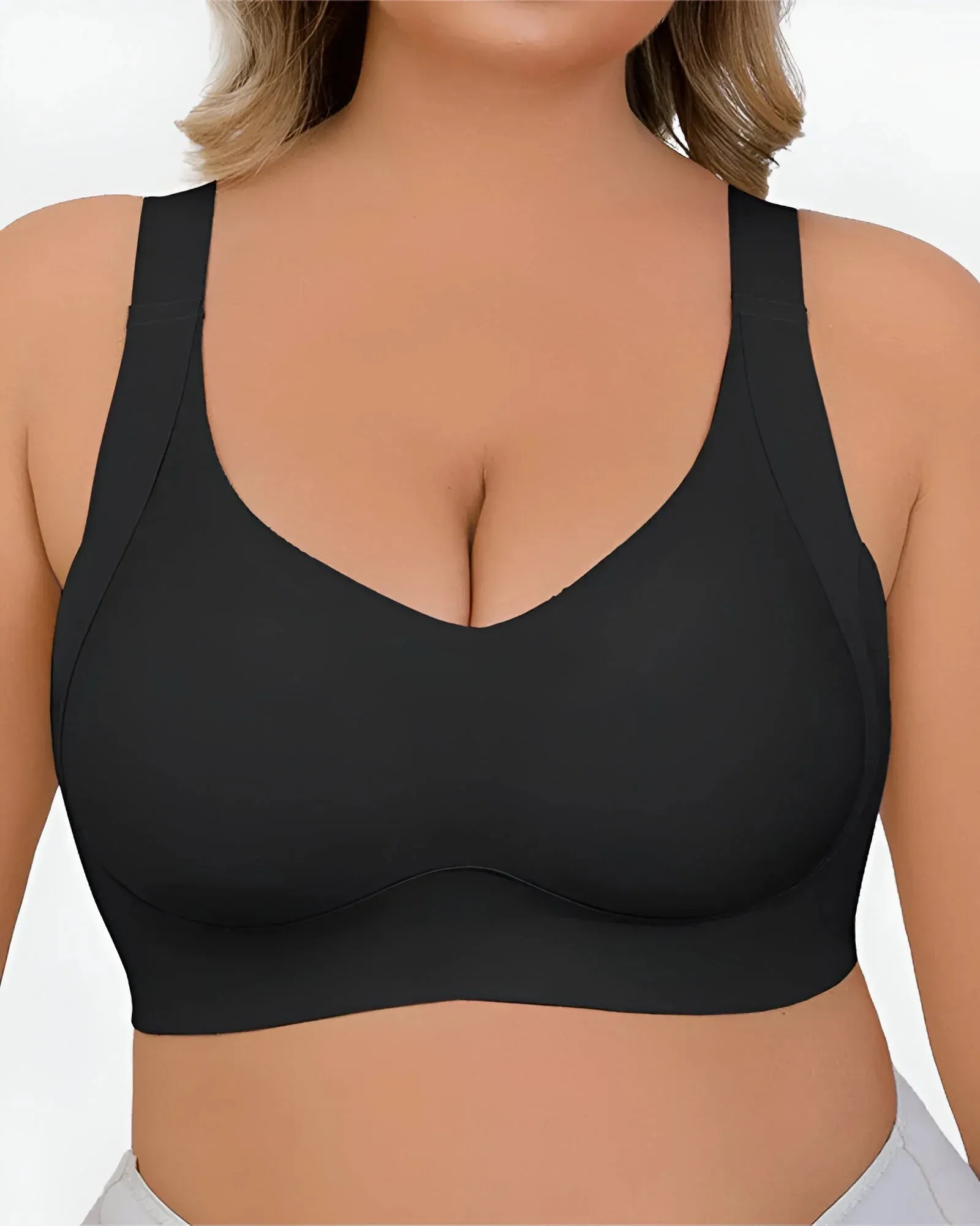 Ultimate Comfort Adjustable Wireless Bra™ with W Shaped Support