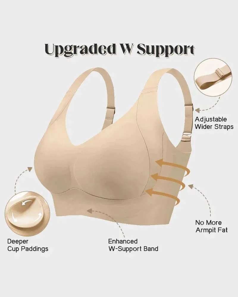 Ultimate Comfort Adjustable Wireless Bra™ with W Shaped Support