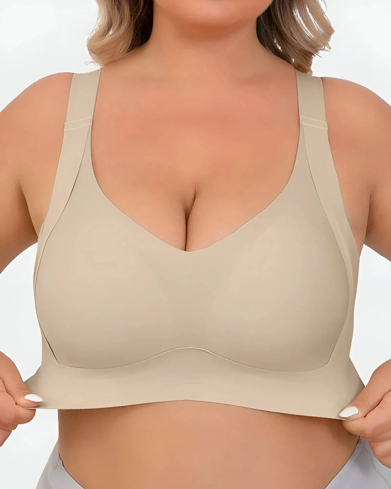 Ultimate Comfort Adjustable Wireless Bra™ with W Shaped Support
