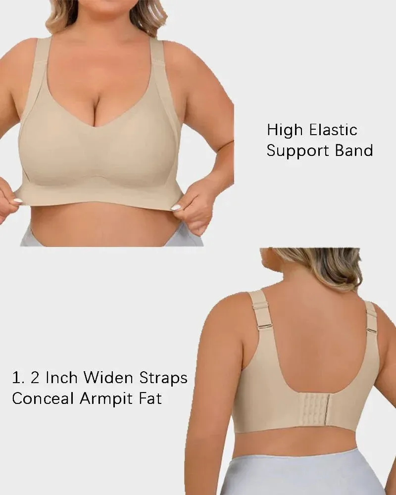 Ultimate Comfort Adjustable Wireless Bra™ with W Shaped Support