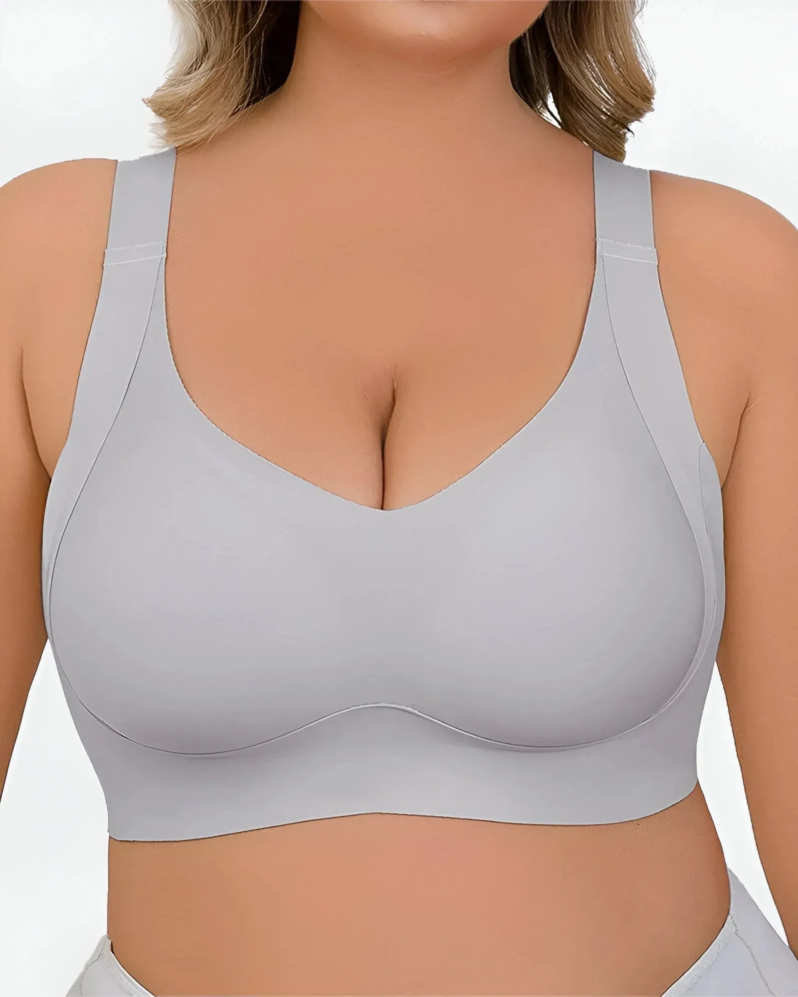 Ultimate Comfort Adjustable Wireless Bra™ with W Shaped Support