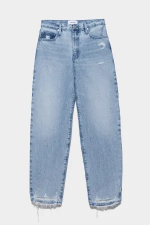 Ultra High Rise Barrel Jean in Clash