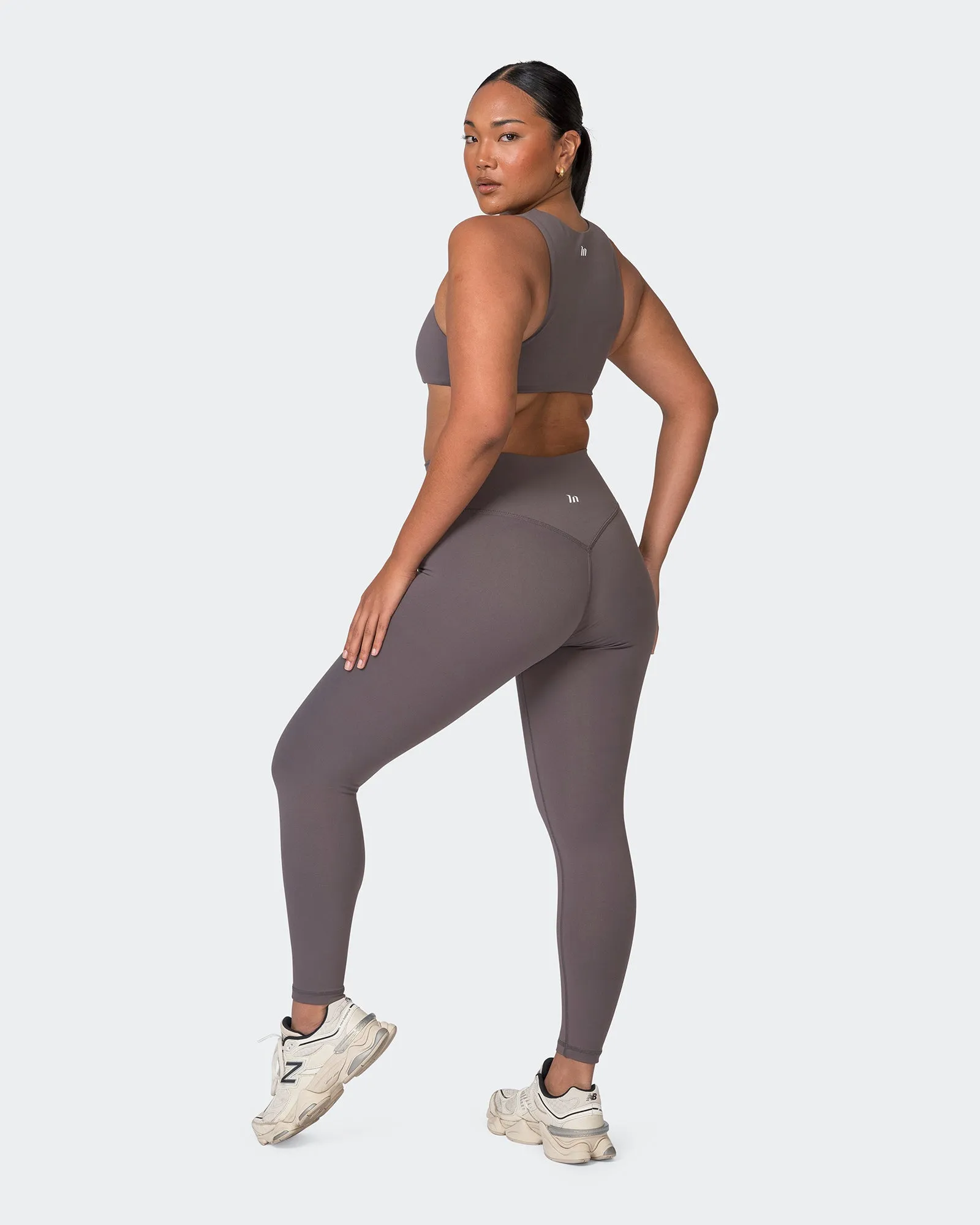 Ultra Signature Ankle Length Leggings - Peppercorn
