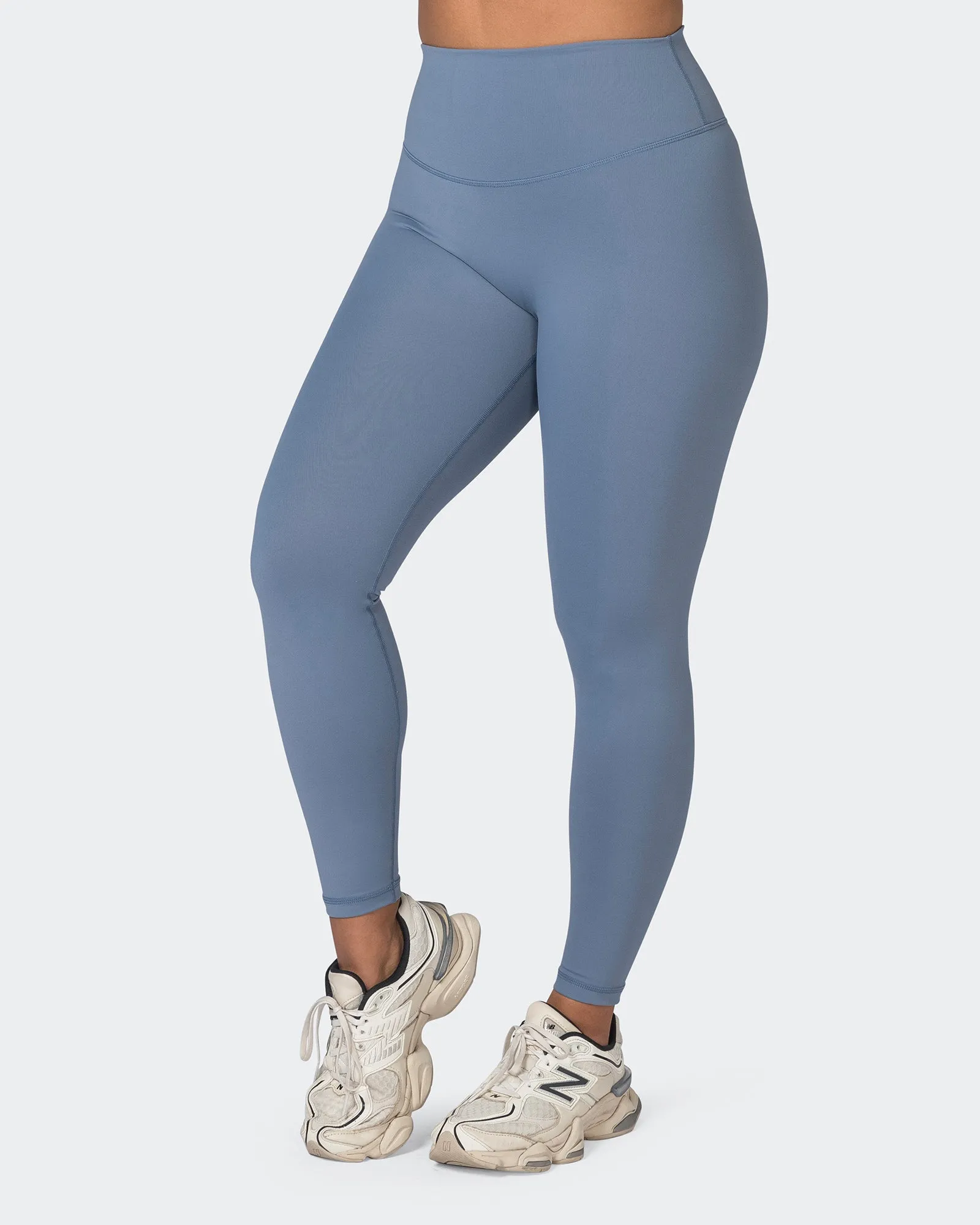 Ultra Signature Ankle Length Leggings - Stone Blue