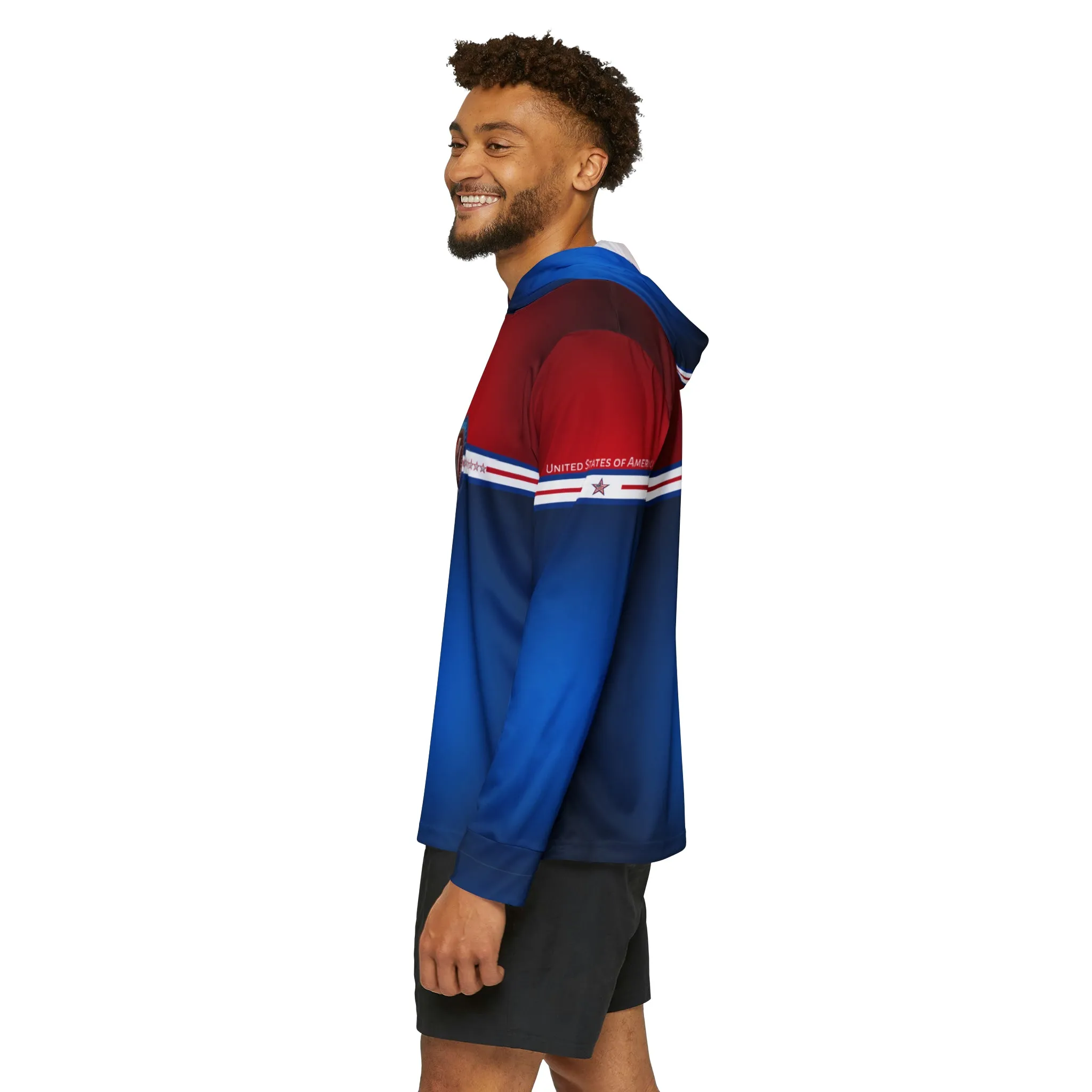 United States of America Men's Sports Warmup Hoodie