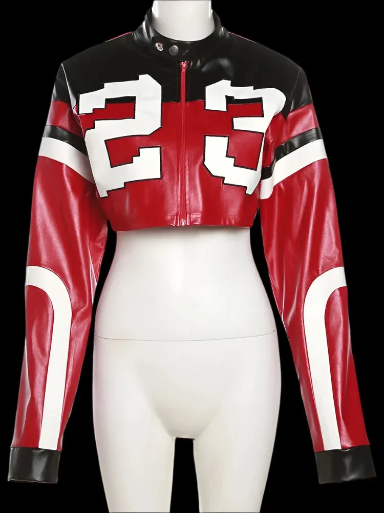 Urban Letterman Luxe - Chic Varsity Siren Jacket