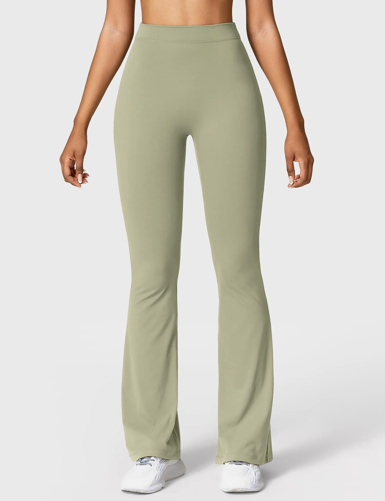 V-back Flare Leggings