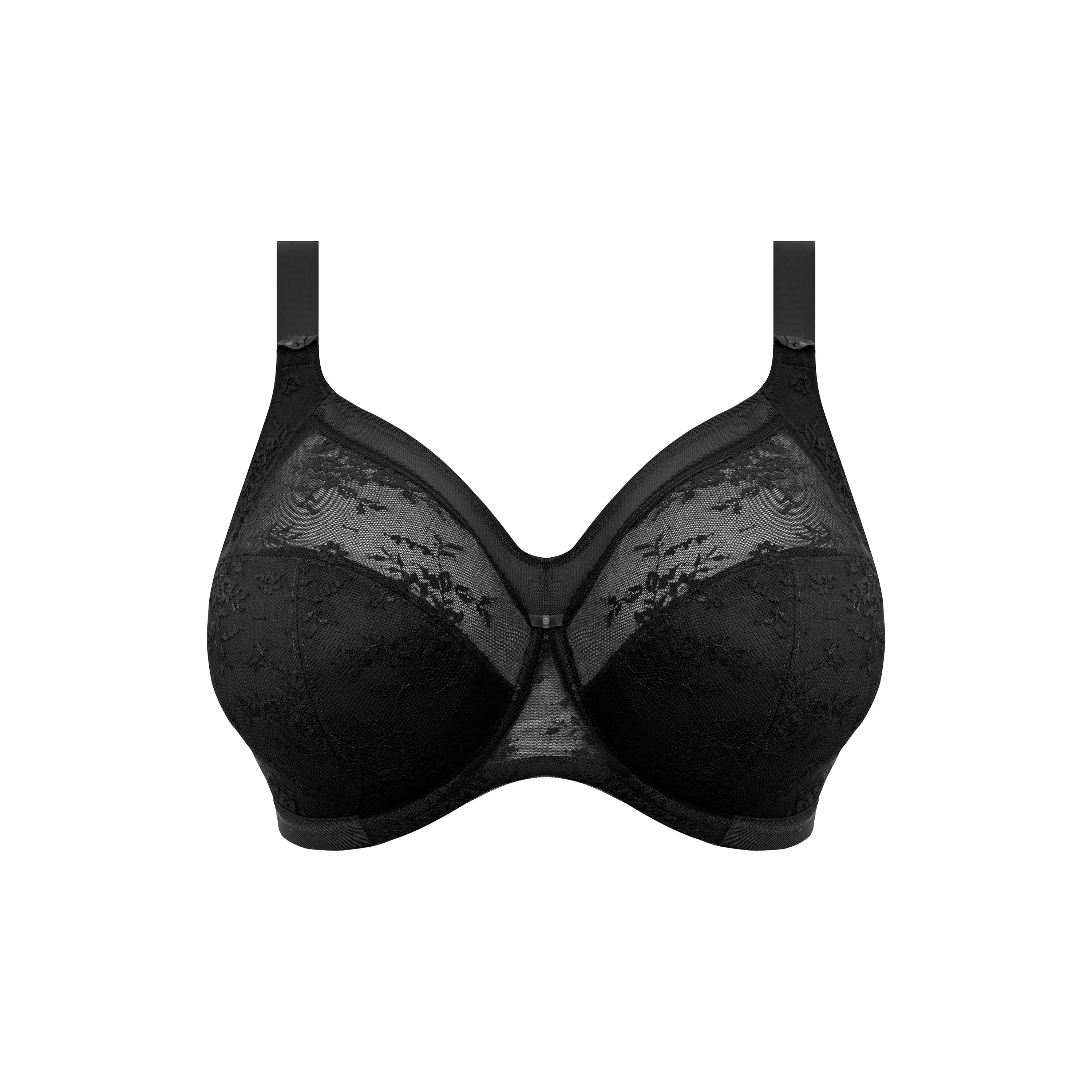 Verity GD700204 Full Cup Bra - BLACK