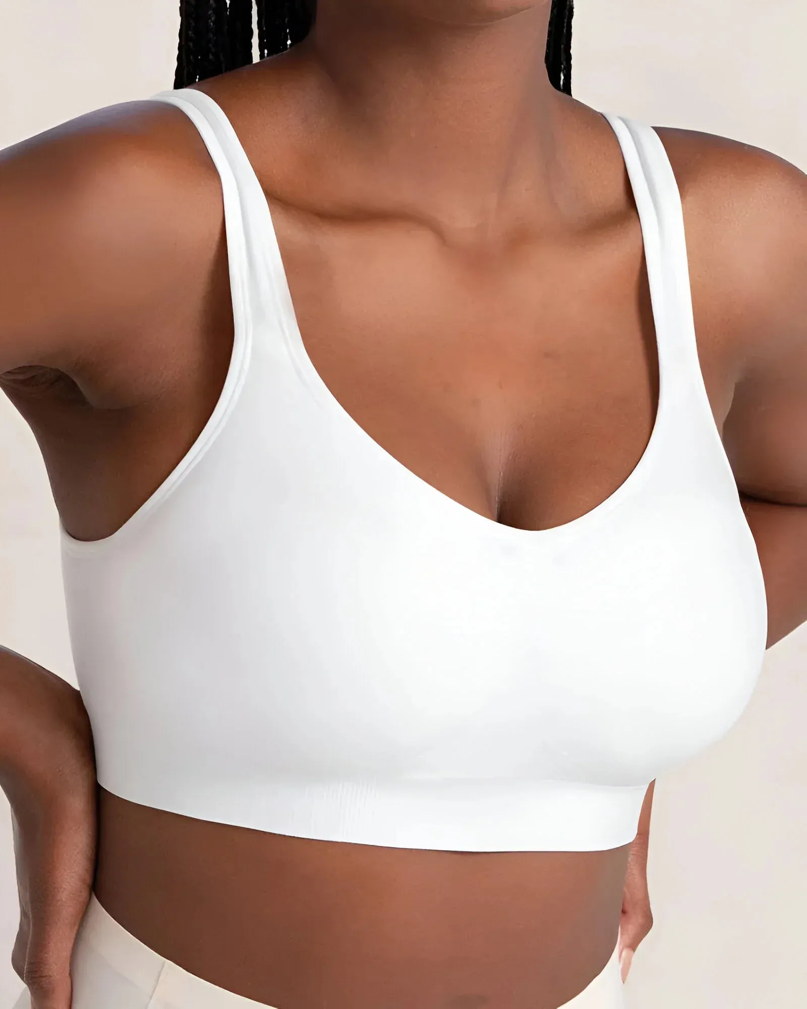 Versatile Wire-Free Shaper Bra with Adjustable Features™