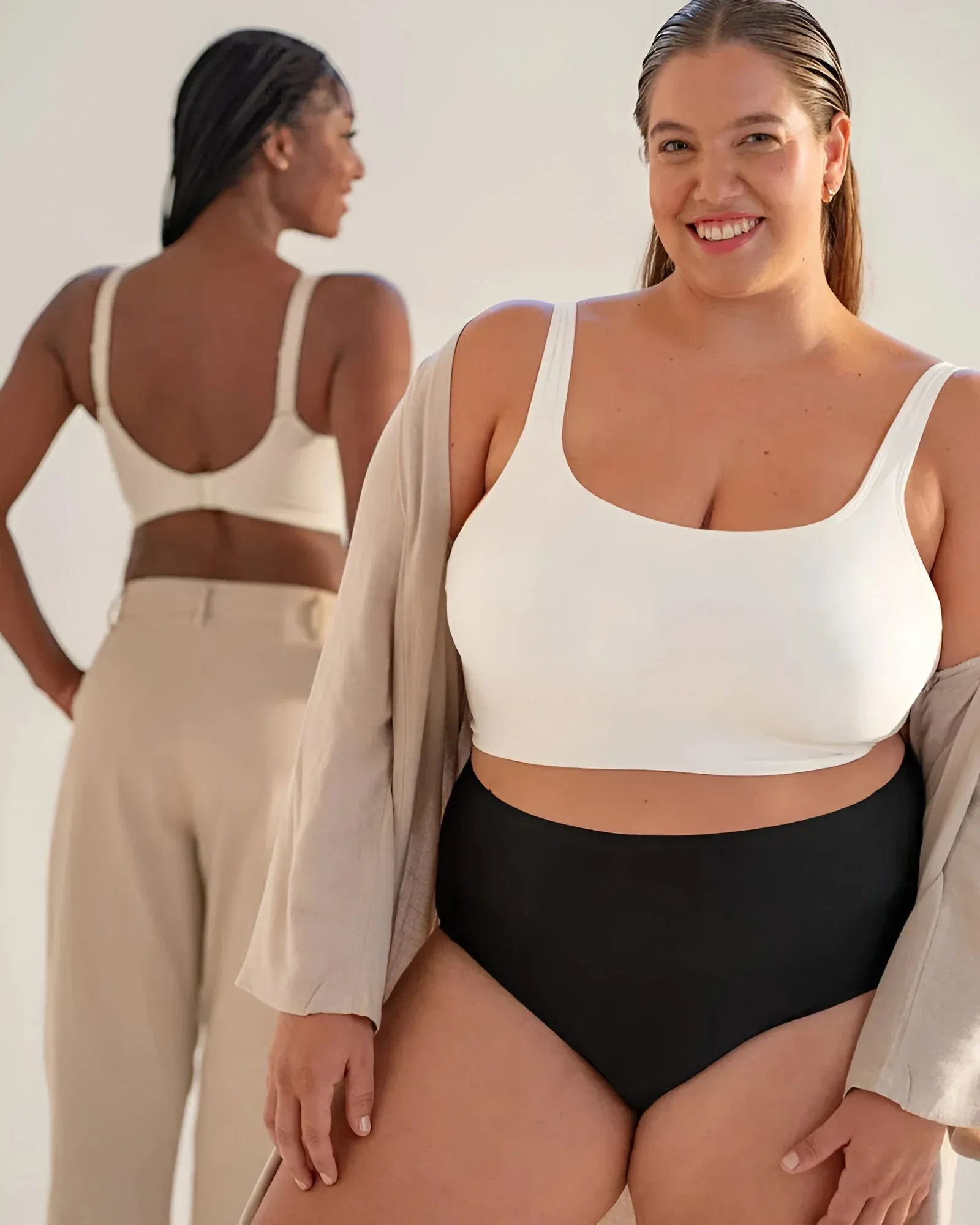 Versatile Wire-Free Shaper Bra with Adjustable Features™