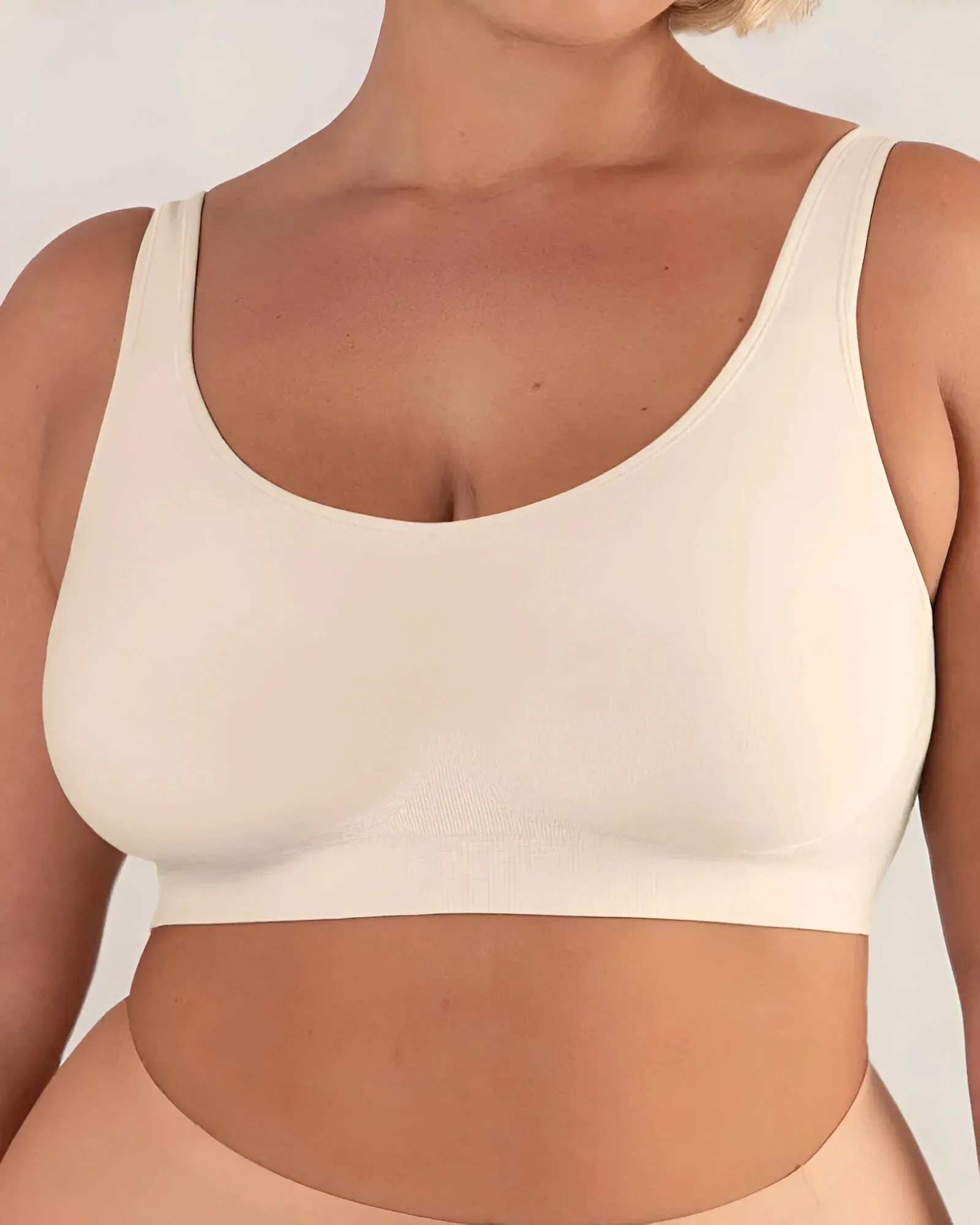 Versatile Wire-Free Shaper Bra with Adjustable Features™