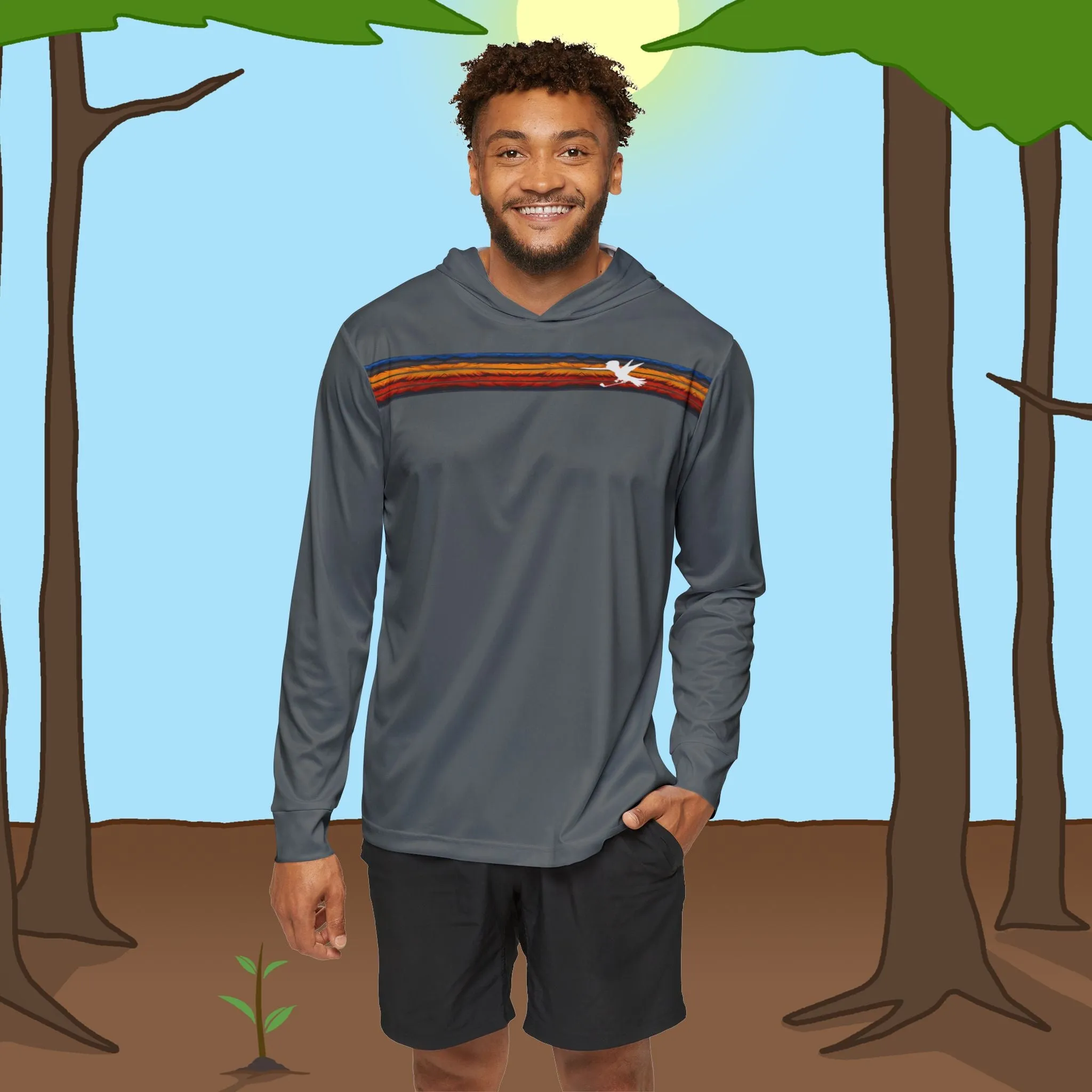 Vintage Golf  Warmup Sports Hoodie