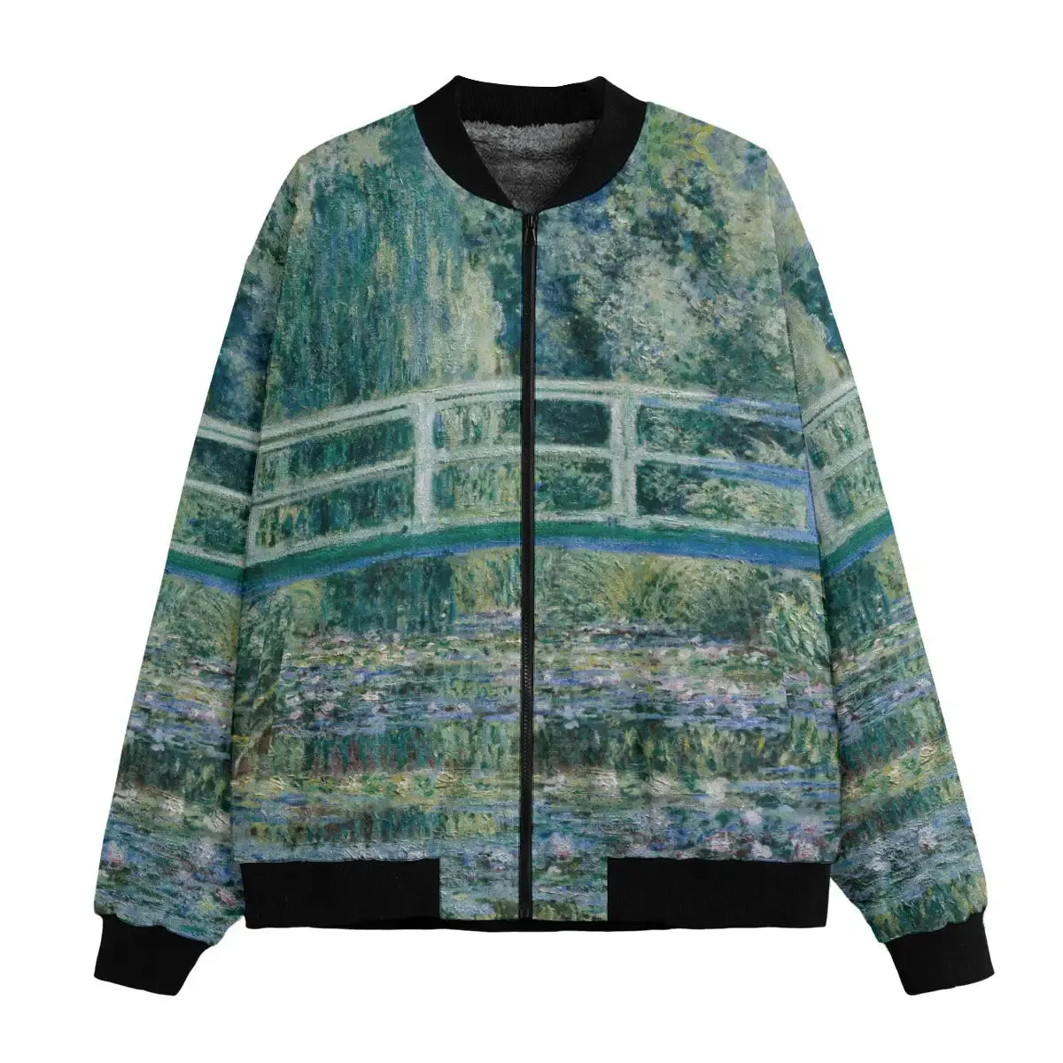 Water Lilies and Japanese Bridge Jacket