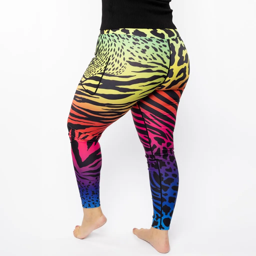 Wild Rainbow Leggings