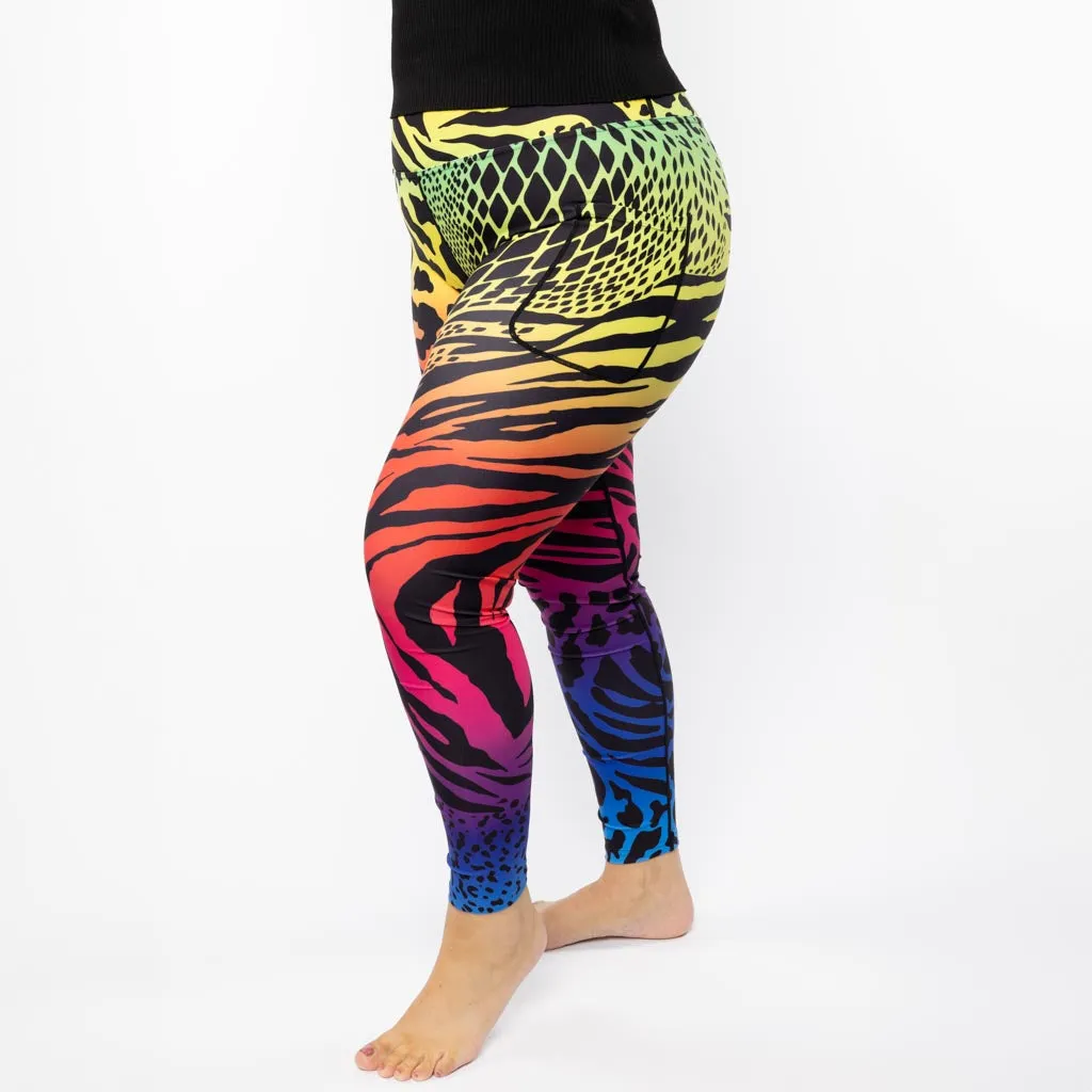 Wild Rainbow Leggings