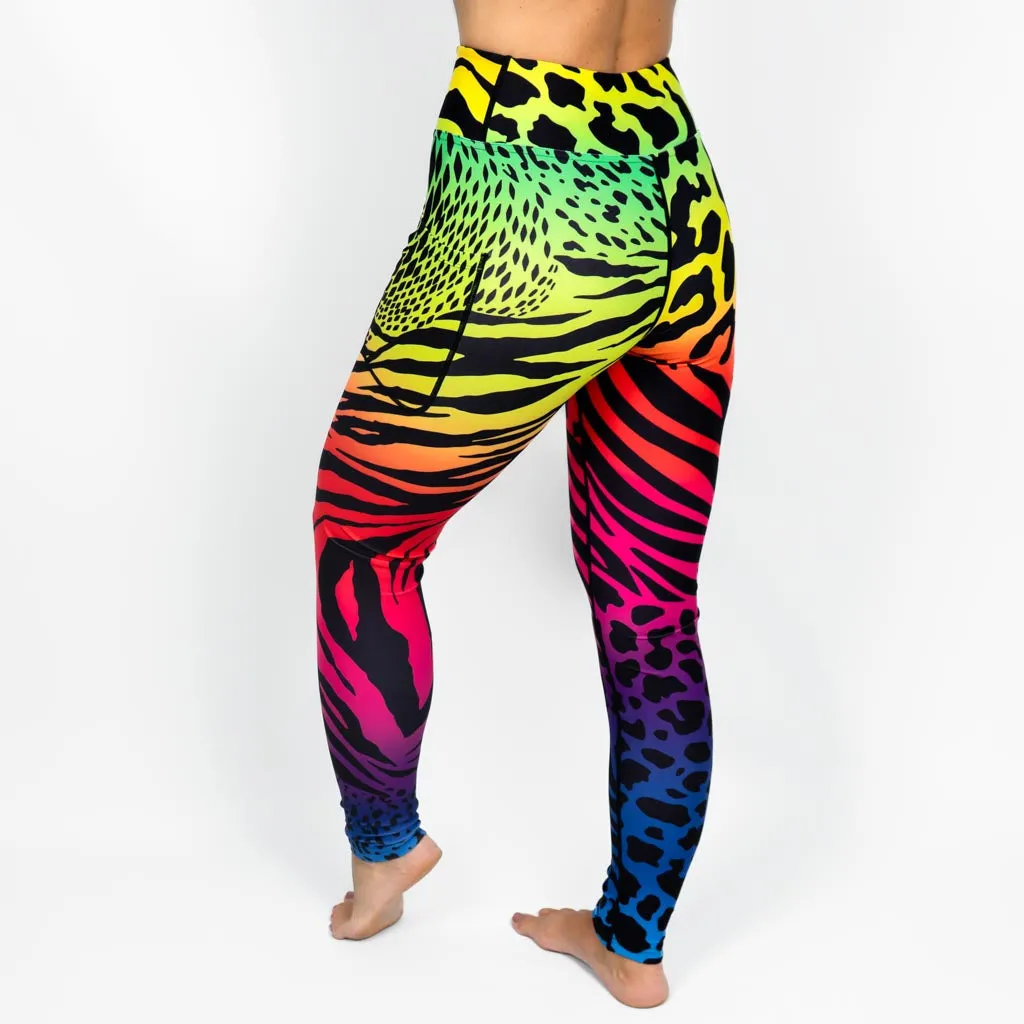 Wild Rainbow Leggings