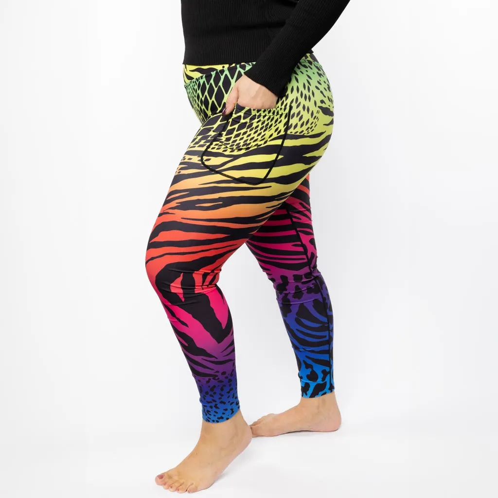 Wild Rainbow Leggings