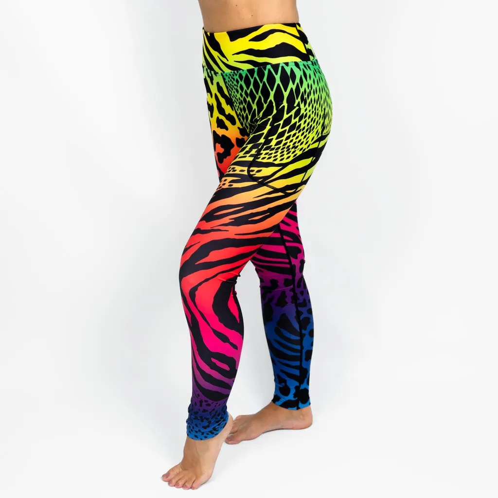 Wild Rainbow Leggings