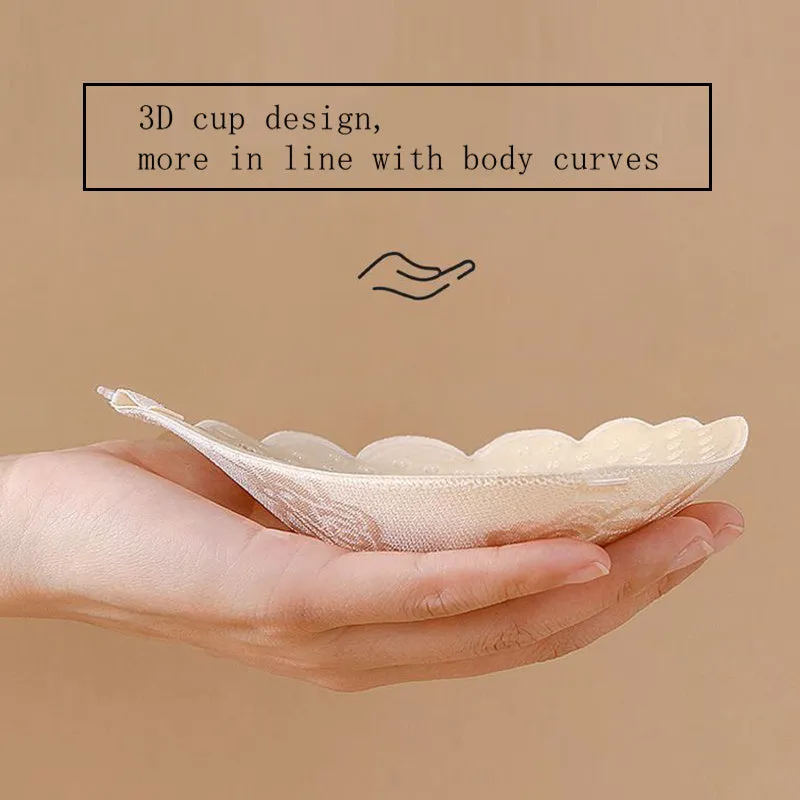 Wireless Adhesive Lace Bras Support - Elegant IdeaCCSZ Bras for Swimwear, Wedding & Formal Dresses