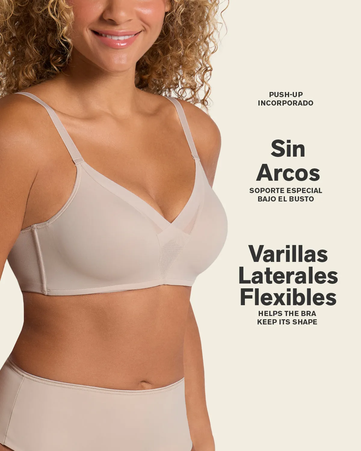 Wireless Push Up Bra