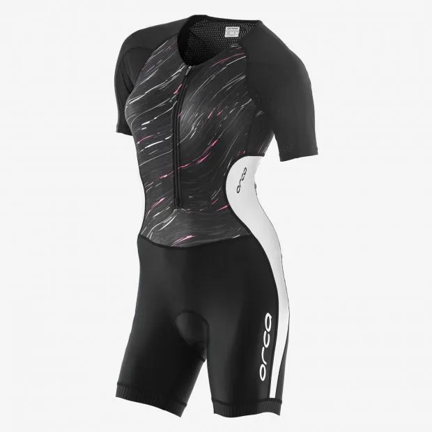 WOMENS CORE SS RACESUIT BKWH