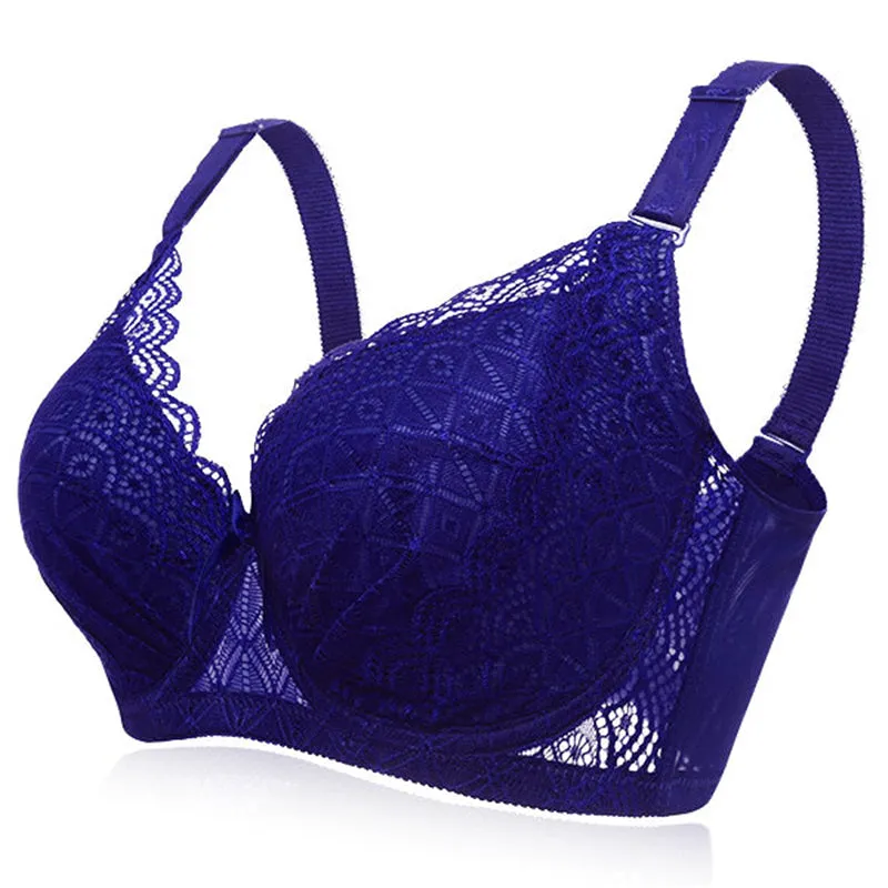 Women's Plus Size Minimizer Busty Lace Bras - Cameo