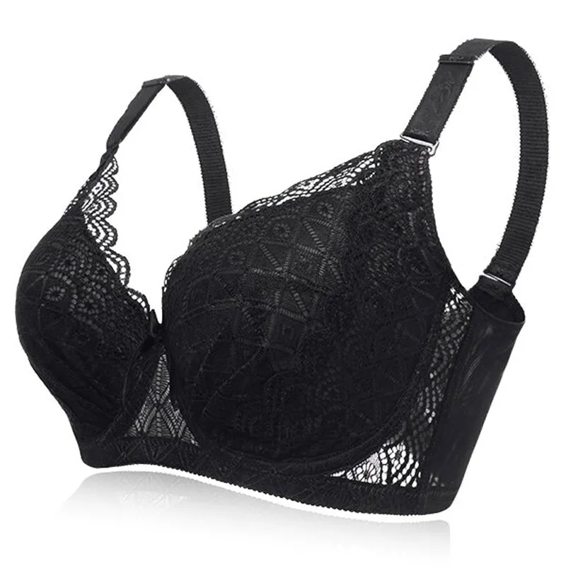 Women's Plus Size Minimizer Busty Lace Bras - Cameo