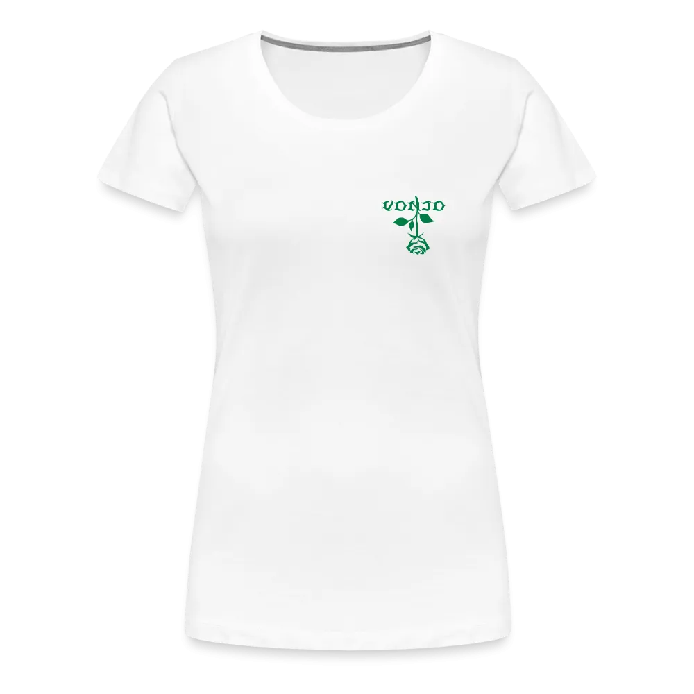 Women's VonJo Floral (Green Letter) Tee