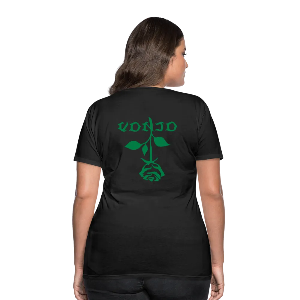 Women's VonJo Floral (Green Letter) Tee