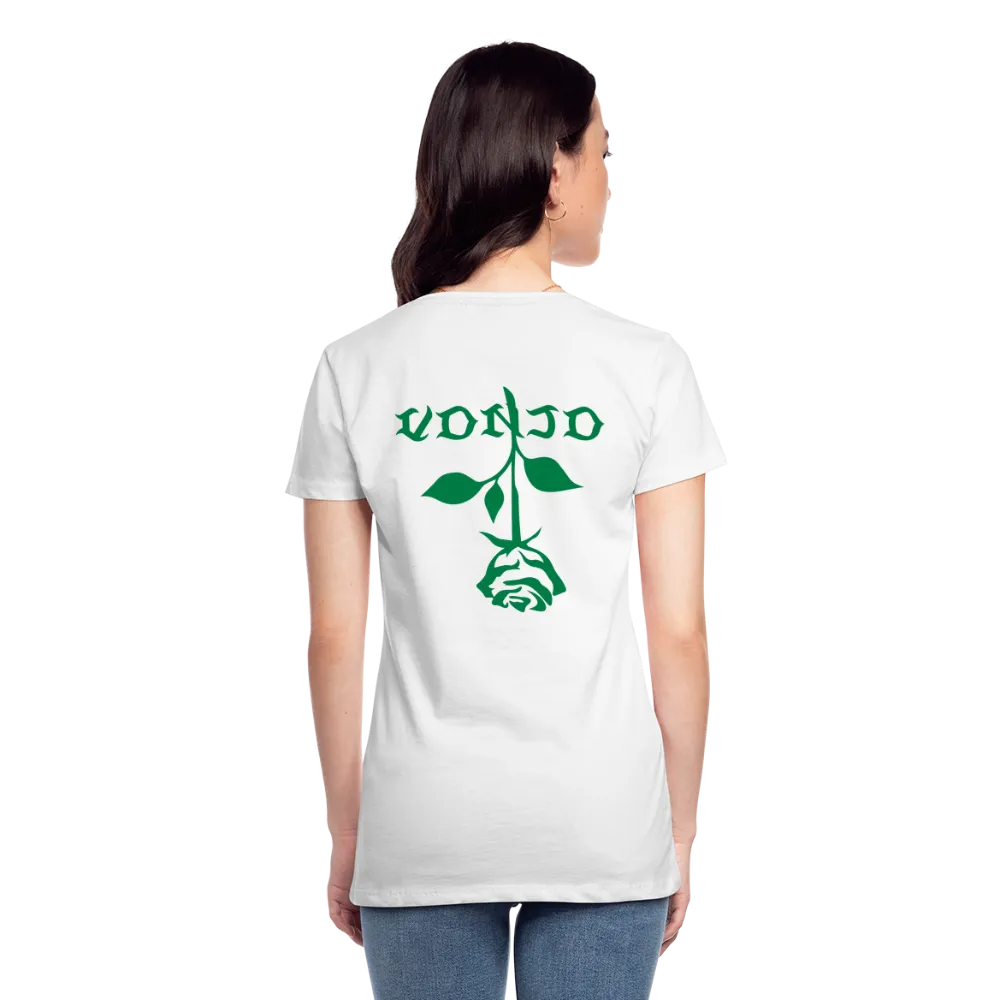 Women's VonJo Floral (Green Letter) Tee