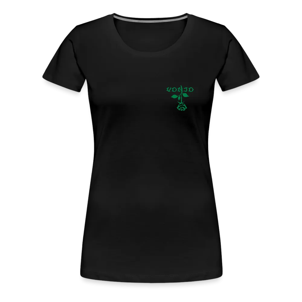 Women's VonJo Floral (Green Letter) Tee