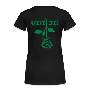 Women's VonJo Floral (Green Letter) Tee