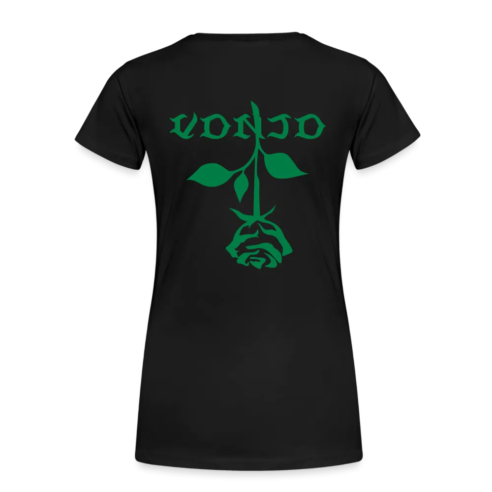 Women's VonJo Floral (Green Letter) Tee