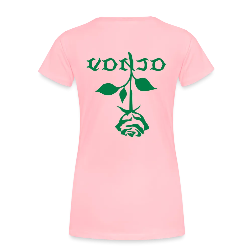 Women's VonJo Floral (Green Letter) Tee