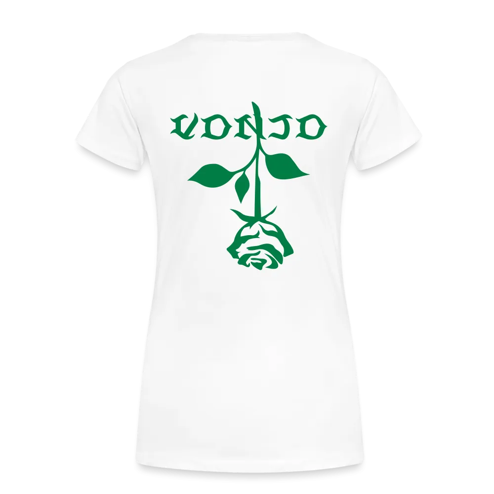 Women's VonJo Floral (Green Letter) Tee