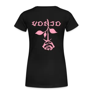 Women's VonJo Floral (Pink Letter) Tee