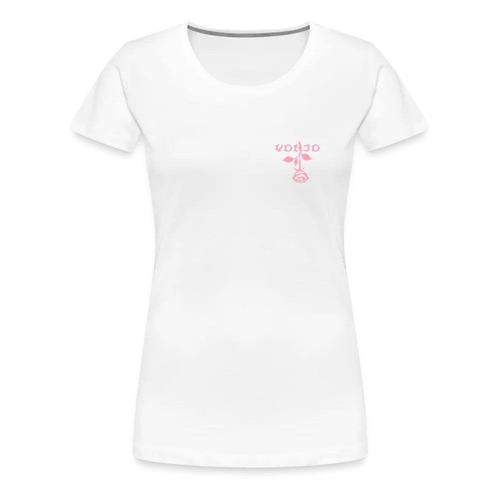 Women's VonJo Floral (Pink Letter) Tee