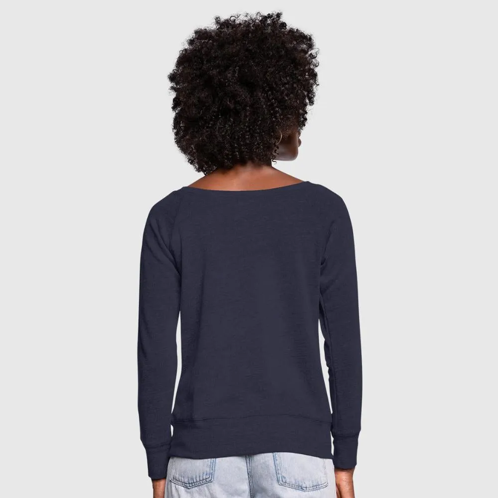 Women's Wideneck Sweatshirt (Personalize)