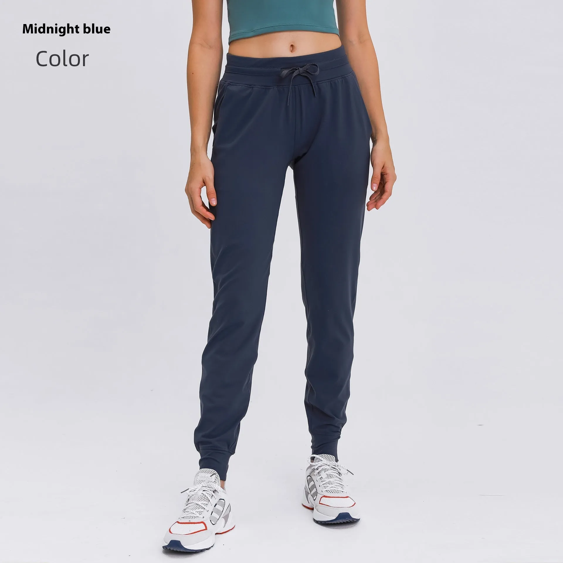 Women's Yoga Drawstring Quick-drying Elastic Yoga Pants