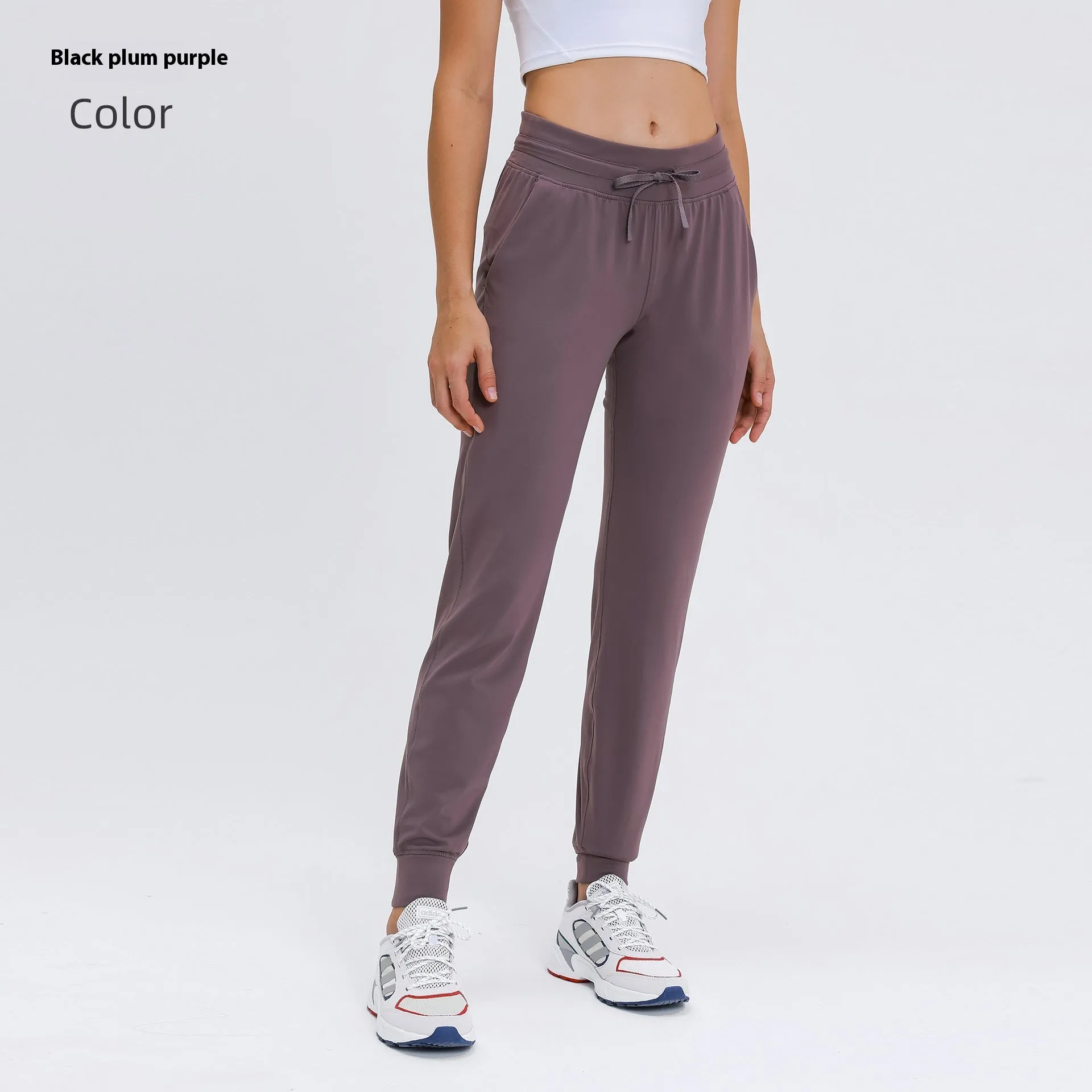 Women's Yoga Drawstring Quick-drying Elastic Yoga Pants