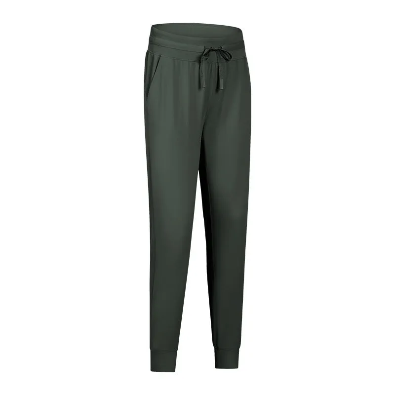 Women's Yoga Drawstring Quick-drying Elastic Yoga Pants