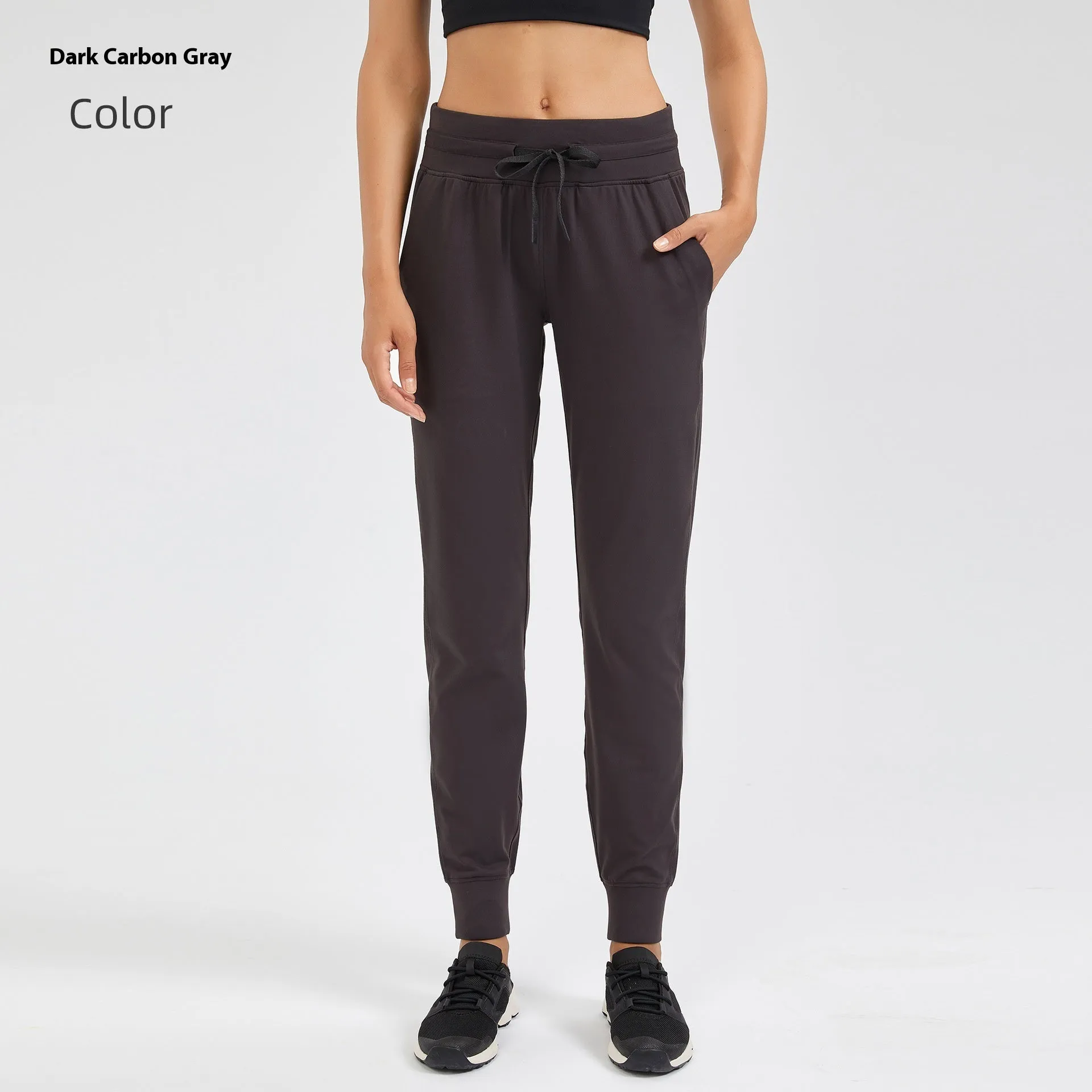 Women's Yoga Drawstring Quick-drying Elastic Yoga Pants