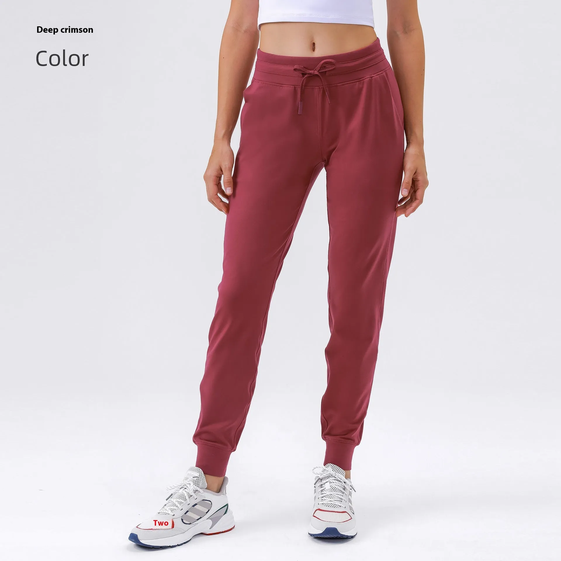 Women's Yoga Drawstring Quick-drying Elastic Yoga Pants