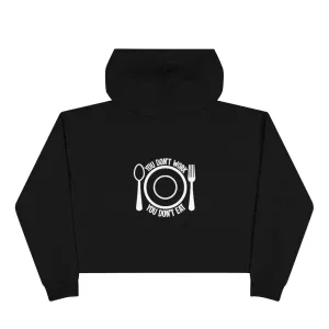 WORK Crop Hoodie